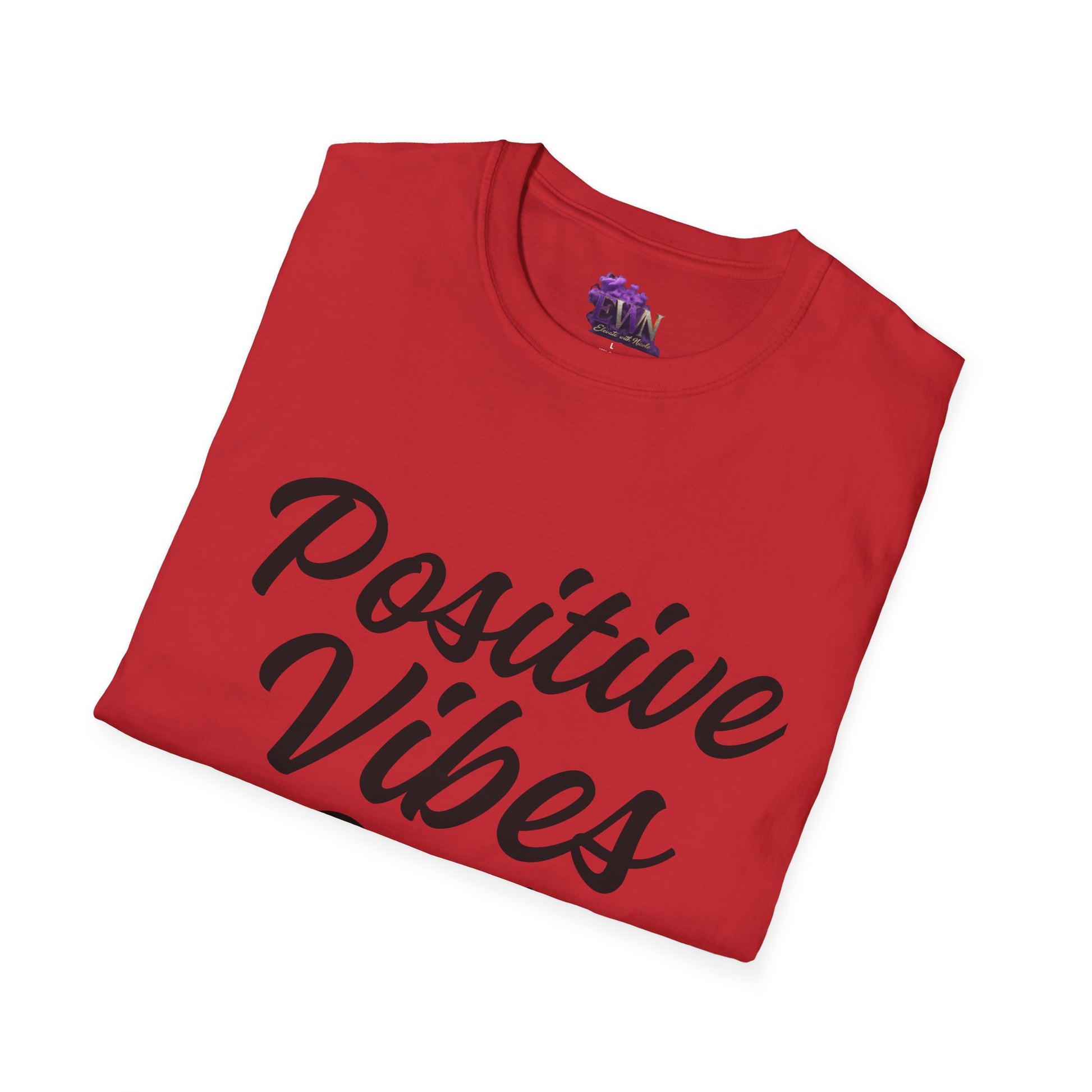 Positive Vibes Only (Black Words)