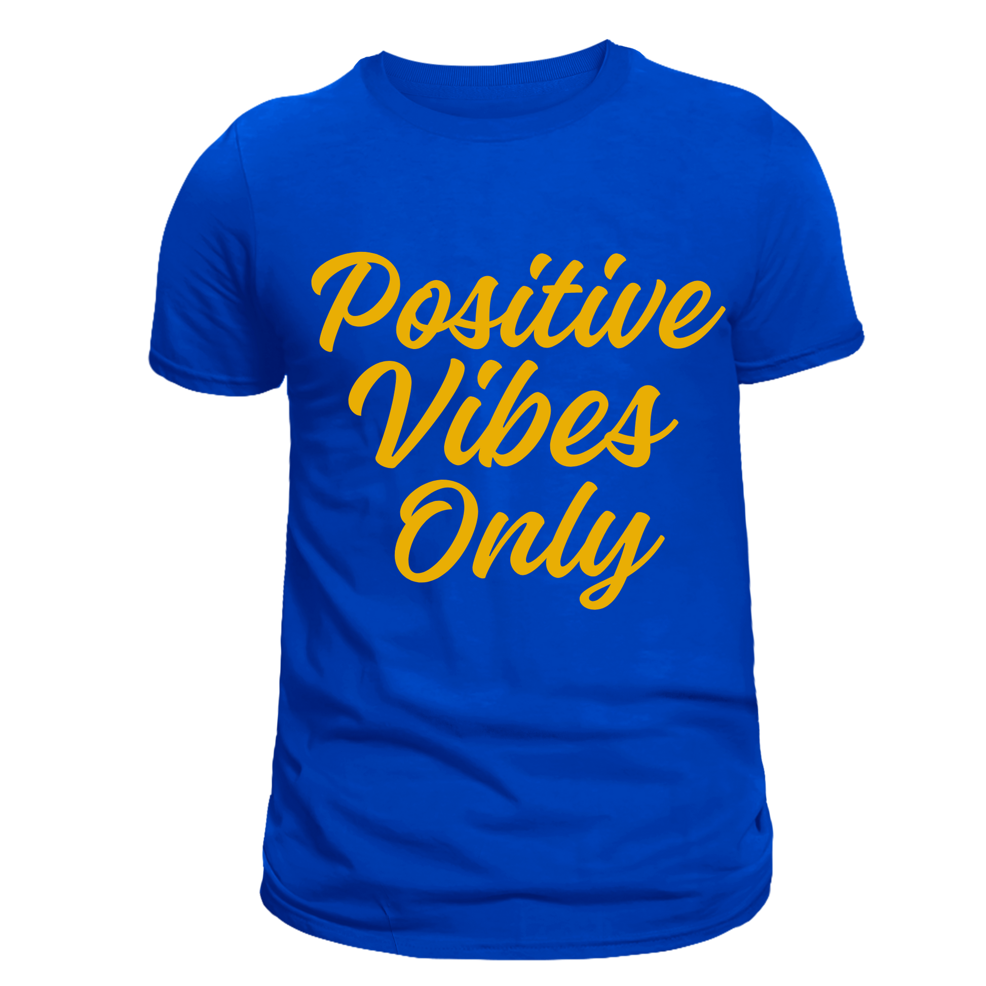 Positive Vibes Only (Gold Words)
