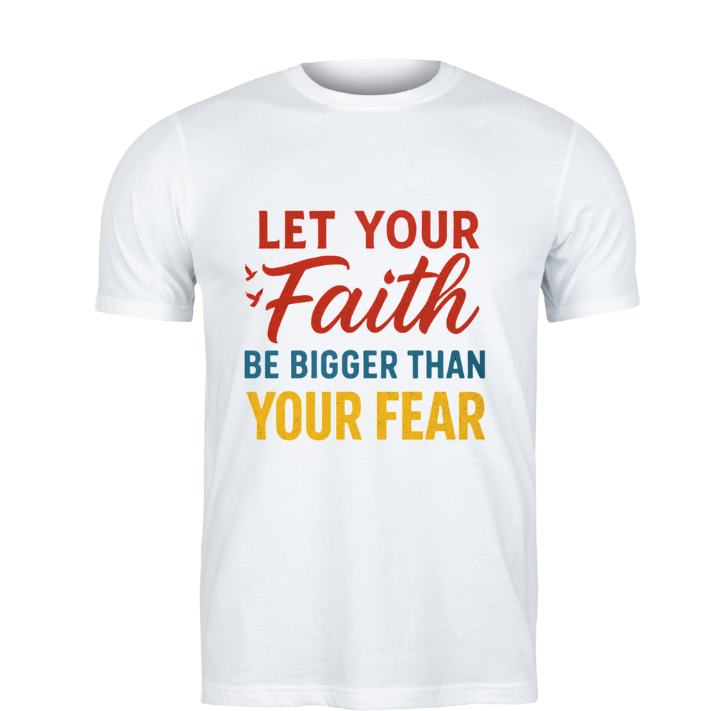 Let your Faith be bigger than your fear