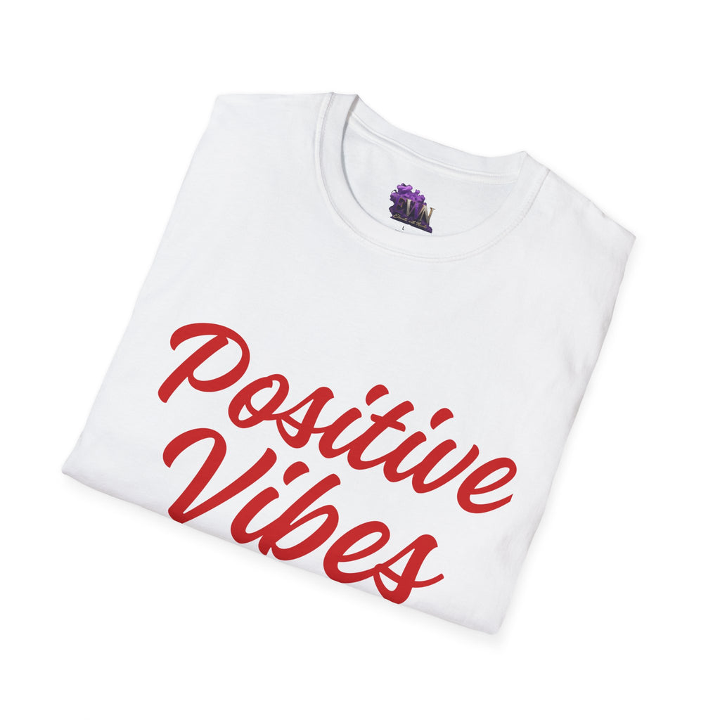 Positive Vibes Only (Red Words)
