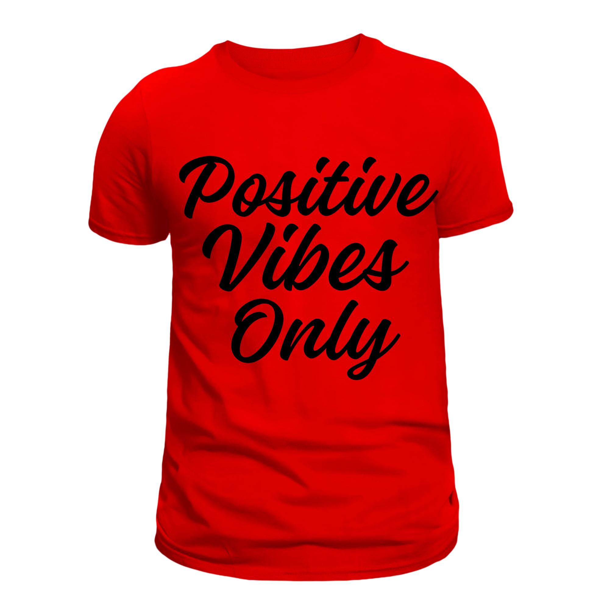 Positive Vibes Only (Black Words)